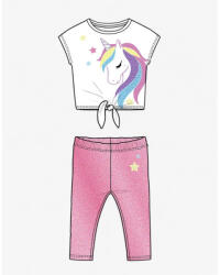 Chicco Girls Leggings And Tee Set Dark Pink - magazinko