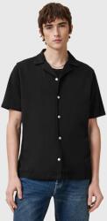 AllSaints pamut ing HUDSON férfi, fekete, relaxed, M081SA - fekete XXL