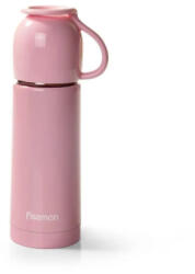 Fissman Termos pentru copii Fissman, otel inoxidabil ABS, 350 ml, roz (FI-9647)