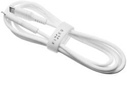 FIXED Кабел за данни и зареждане от течен силикон USB-C/Lightning Цвят: бял