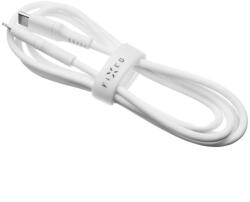 FIXED Кабел за данни и зареждане от течен силикон с usb-c/usb-c Цвят: бял