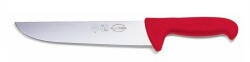 Friedr. Dick ErgoGrip szeletelőkés (21 cm) merev, egyenes, piros (8234821-1-03)