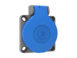 Bemis Priza schuko cu montaj pe panou Bemis BY8-1402-2700 2P+E, 16A, 250V, IP44 (ELSO-PNL-BY814022700-BMS)