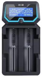 XTAR Incarcator acumulatori Li-ion, NiMH, NiCD, AA/AAA/AAAA, 2 canale, afisaj LCD, X2 XTAR (CHAR-LI-X2-XTR) Incarcator baterii