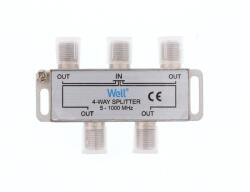 WELL Spliter-CATV-4-cai-1000-Mhz-Well (SPLT-FC/4-WL)