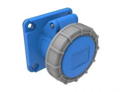 Bemis Priza industriala Bemis BC1-1403-7413, 2P+E, 16A, 220V, IP67 (ELSO-2PE/16-BC114037413-BMS)