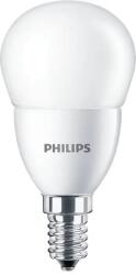 Philips Bec LED Philips P48 E14 7W (60W), lumina calda 2700K, 929001325202 (LEDLW-P487E14-PHI)