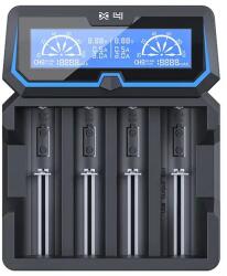 XTAR Incarcator acumulatori Li-ion, NiMH, NiCD, AA/AAA/AAAA, 4 canale, afisaj LCD, X4 XTAR (CHAR-LI-X4-XTR) Incarcator baterii