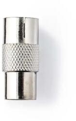 Nedis Adaptor COAX IEC (Coax) tata - IEC (Coax) mama, metal, Nedis (CSGP40942ME)