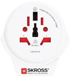 SKROSS Adaptor priza universal Skross 1.500267, World la UK cu USB (ADAPT-PLUG-UNIV/UK/USB/01-SKRS)
