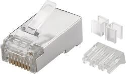 Goobay Mufa retea RJ45 pentru cablu STP CAT6A, set 10 bucati, Goobay (TEL-1080S/02-GBAY)