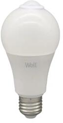 Well Bec LED cu senzor PIR A60 15W E27 lumina calda 3000K 1650 lm Well (LEDLWPIR-A6515E27-E-WL)