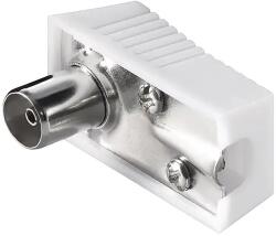 Well Conector coaxial mama, plastic, cotit (CX-SOCKET-WL)