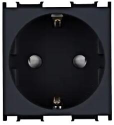 Schrack Insert priza cu protectie marita, 16A, cleme cu şurub, negru. Schrack ET111001-- (ET111001)