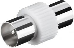 Goobay Adaptor coaxial tata-tata, Goobay (CX-M/M-GBAY)