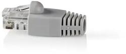Nedis Set conector de retea UTP Cat 6 RJ45 tata, gri, 10 bucati, Nedis (CCBW89355GY)