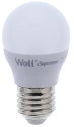 Well Bec LED G45 E27 7W 230V lumina calda, Supreme Well (LEDLW-G457E27-07-WL)