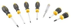 STANLEY Set 6 surubelnite Cushion Grip + tester tensiune, STHT16166-0 Stanley (SDS-STHT161660-STY) Surubelnita