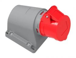 Bemis Priza industriala Bemis BC1-1504-2535, 3P+E, 16A, 380V, aparenta, unghi 90° IP44 (ELSO-3PE/16-BC115042535-BMS)