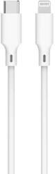 Well Cablu USB-C - Lightning, PD 27W, 2m, alb, cutie, Well (CABLE-USBC/LIGHT-2WE06-WL)