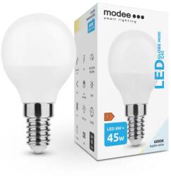 Modee Bec LED G45 E27 6W 230V 550lm lumina rece Modee (LEDLC-G456E27-6-MDE)