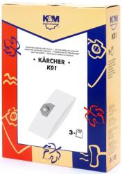 K&M Sac aspirator KARCHER 2201, hartie, 3X saci, K&M (DUSTBAG-K01-PAP-K&M)