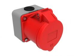 Bemis Priza industriala Bemis BC1-3505-2510 3P+N+E, 32A, 380V, aparenta, IP44 (ELSO-3PEN/32-BC135052510-BMS)