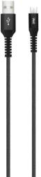 Well Cablu USB 2.0 A tata - micro USB, 1m, Well, negru, cutie (CABLE-USB/UUSB-1BK01-WL)