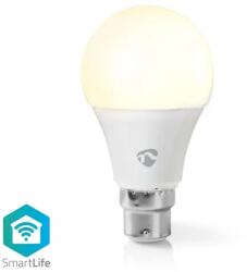 Nedis Bec LED Smart WiFi Nedis, B22, 800 lm, alb cald, 2700K (WIFILW12WTB22)