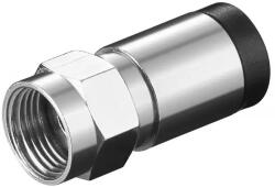 Goobay Conector F cu compresie pt. cabluri cu diametru exterior de 7mm Goobay (FC-7.0CP-GBAY)