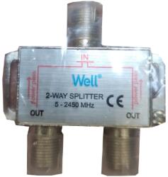 WELL Spliter-CATV-2-cai-2500-Mhz-Well (SPLT-FC/2-ST-WL)