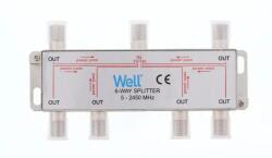 Well Spliter CATV 6 cai 2450 Mhz Well (SPLT-FC/6-ST-WL) - vitacom