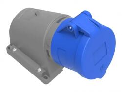 Bemis Priza industriala Bemis BC1-3403-2535 2P+E, 32A, 220V, aparenta, unghi 90°, IP44 (ELSO-2PE/32-BC134032535-BMS)