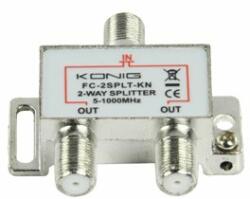 König Distribuitor-semnal-TV-2-cai-, 5-1000-Mhz, -Konig (FC-2SPLT-KN)