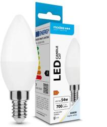 Modee Bec LED C37 E14 7W 230V 700lm lumina rece Modee (LEDLC-C377E14-7-MDE)