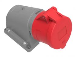 Bemis Priza industriala Bemis BC1-3504-2535 3P+E, 32A, 380V, aparenta, unghi 90°, IP44 (ELSO-3PE/32-BC135042535-BMS)