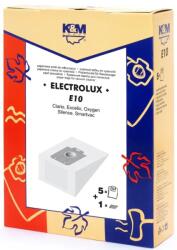 K&M Sac aspirator Electrolux Clario, hartie, 5X saci + 1 filtru, K&M (DUSTBAG-E10-PAP-K&M)
