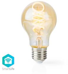 Nedis Bec WiFi Smart LED cu filament, E27, A60, 5.5W, 350 lm, 1800-6500K (WIFILT10GDA60)