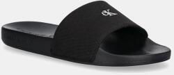Calvin Klein Jeans papucs SLIDE MONOGRAM HARDWARE fekete, női, YW0YW01713 - fekete Női 40