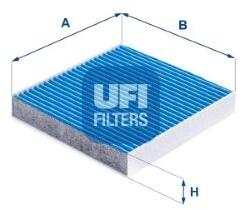 UFI Filtru, aer habitaclu UFI ARGENTIUM 34.395. 00 (34.395.00)