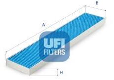 UFI Filtru, aer habitaclu UFI ARGENTIUM 34.118. 00 (34.118.00)