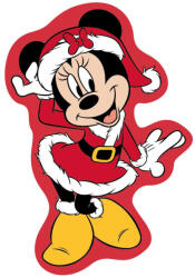  Disney Minnie Jolly karácsonyi 3D formapárna, díszpárna 35 cm Velúr (FML350095)
