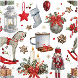 Karácsony Decorations szalvéta 20 db-os 33x33 cm (PNN97547)