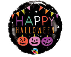 Happy Halloween Pumpkins fólia lufi 46 cm (MLG232982) - decorit