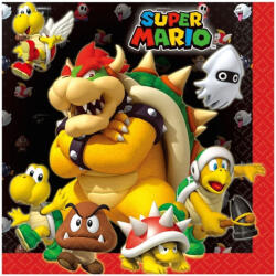 Super Mario Mushroom World szalvéta 20 db-os 33x33 cm (DPA9901538)