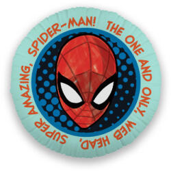  Pókember Web Head formapárna, díszpárna 35x35 cm Velúr (BRM016507) - decorit