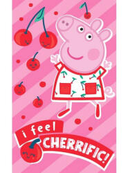  Peppa malac Cherrific kéztörlő, arctörlő, törölköző 30x50 cm (CBX213019PP) - decorit
