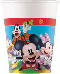  Disney Mickey Rock the House papír pohár 8 db-os 200 ml FSC (PNN93823)