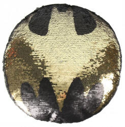  Batman átfordítható flitteres formapárna 30 cm (CEP2200004489) - decorit