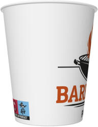 Barbecue Party papír pohár 8 db-os 250 ml (PKK766717) - decorit